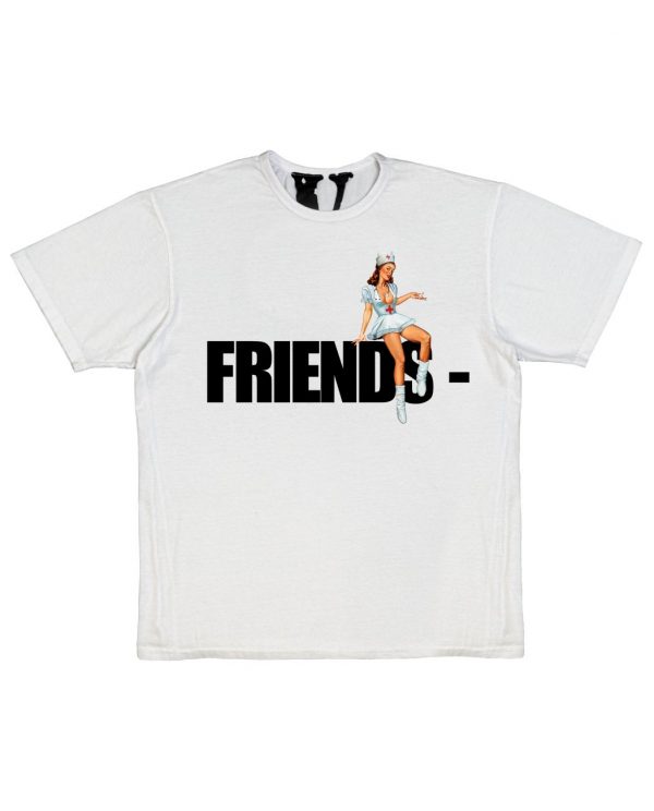 FRIENDS – Pin Up T-Shirt – White