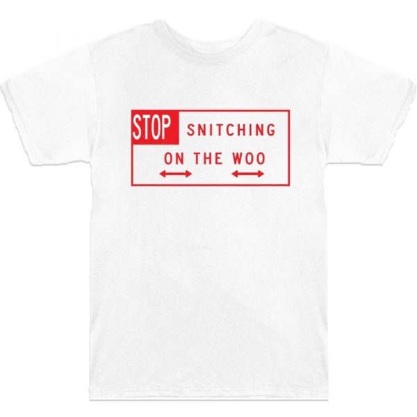 VLONE Pop Smoke Stop Snitching T-Shirt