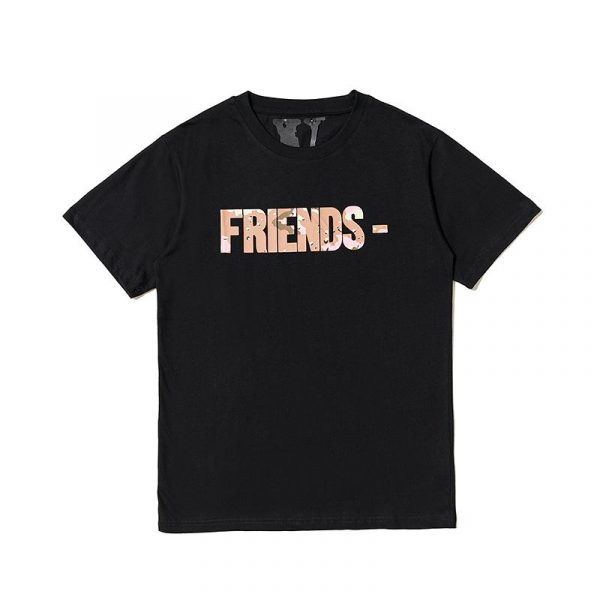 Vlone FRIENDS Desert Camo Exclusive Black T-Shirt