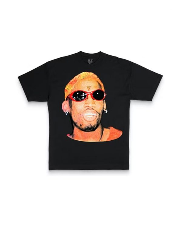 Vlone Rodman Airbrush T-shirt – Black