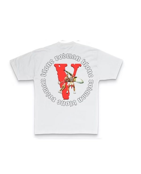 Vlone Rodman Devil T-shirt – White