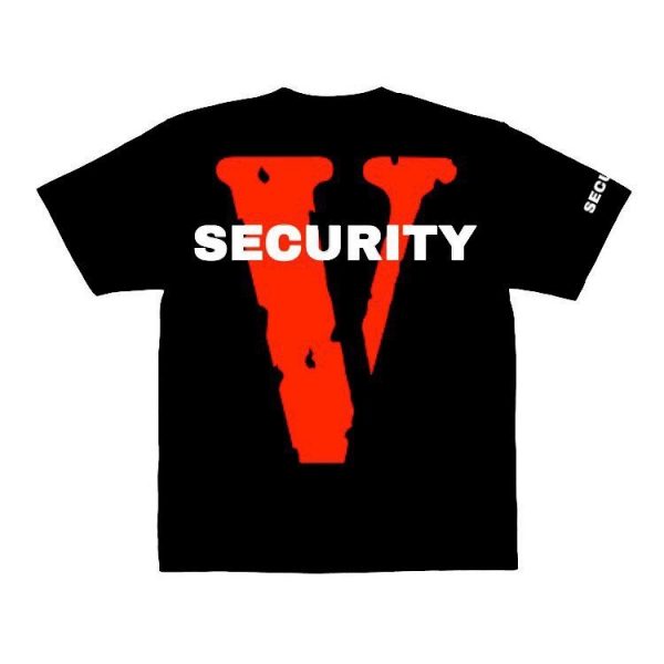 Vlone Security Tee – Black