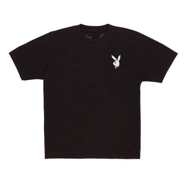 Vlone x Playboy Carti Bunny Black T-Shirt