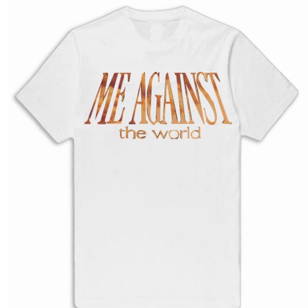 Vlone x Tupac ME AGAINST the world White T-Shirt
